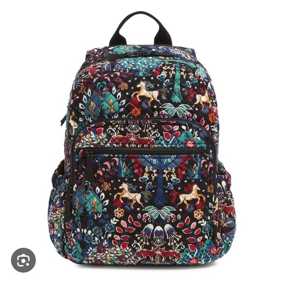 Vera Bradley Handbags - RARE Vera Bradley Enchantment Forest Woodland Backpack
